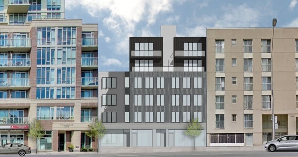 Six Storey Avenue Townhome Street View 